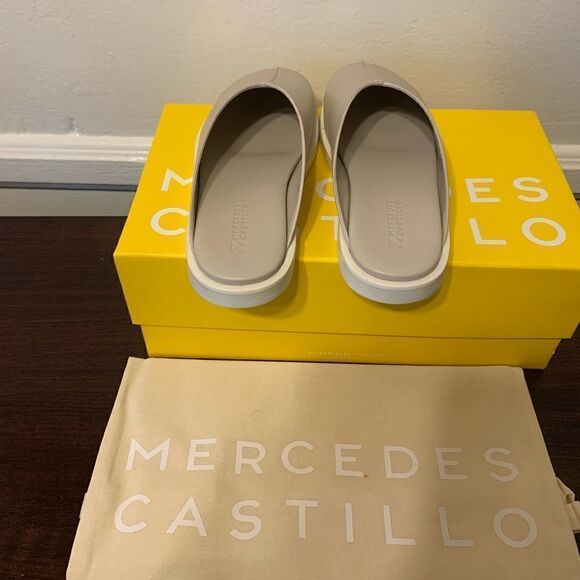 Mercedes Castillo top grain leather upper/lining cushioned Mule size 6/36, NWT - Picture 5 of 15